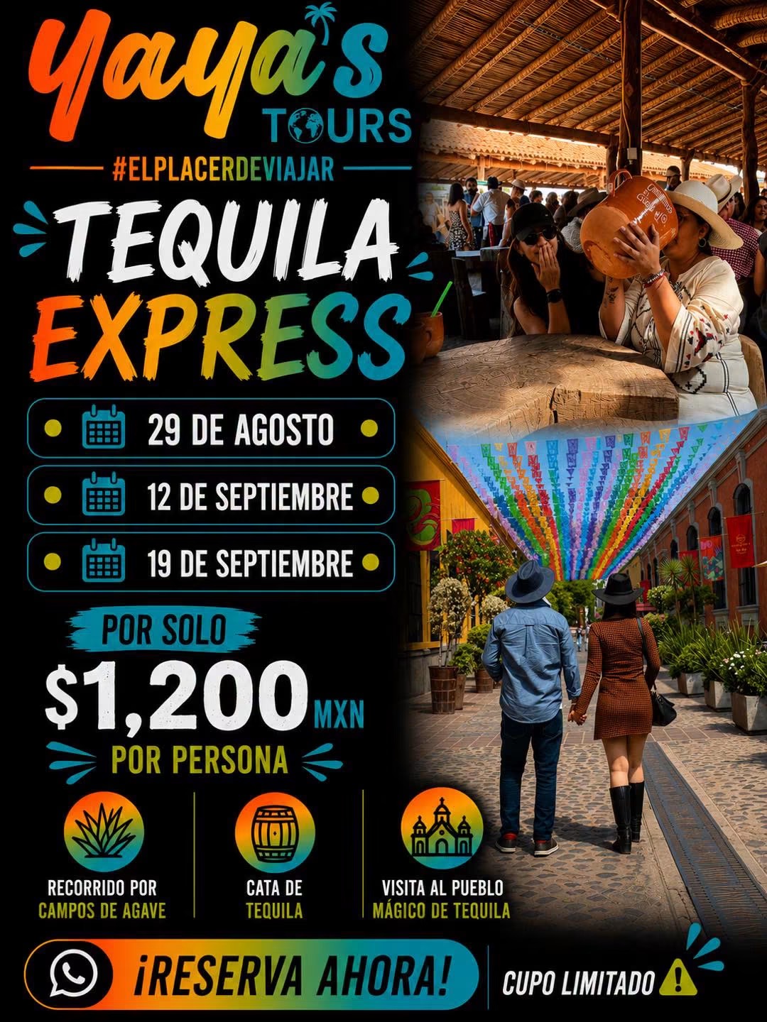 Promoción de Tequila Express